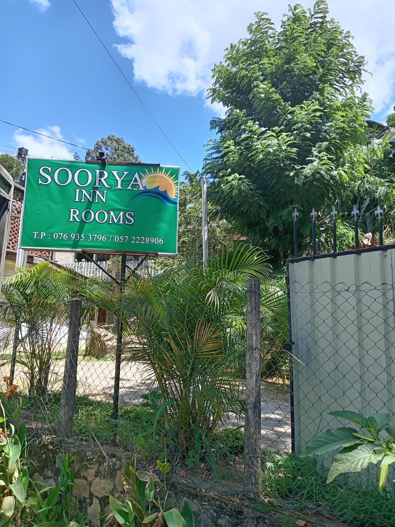 Soorya Inn Ella Εξωτερικό φωτογραφία